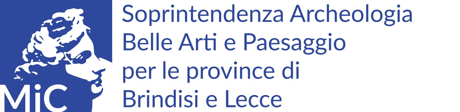 Logo Soprintendenza archeologia belle arti e paesaggio per le province di Brindisi e Lecce